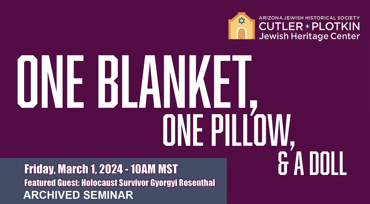 Gyorgyi Rosenthal - One Blanket, One Pillow and a Doll