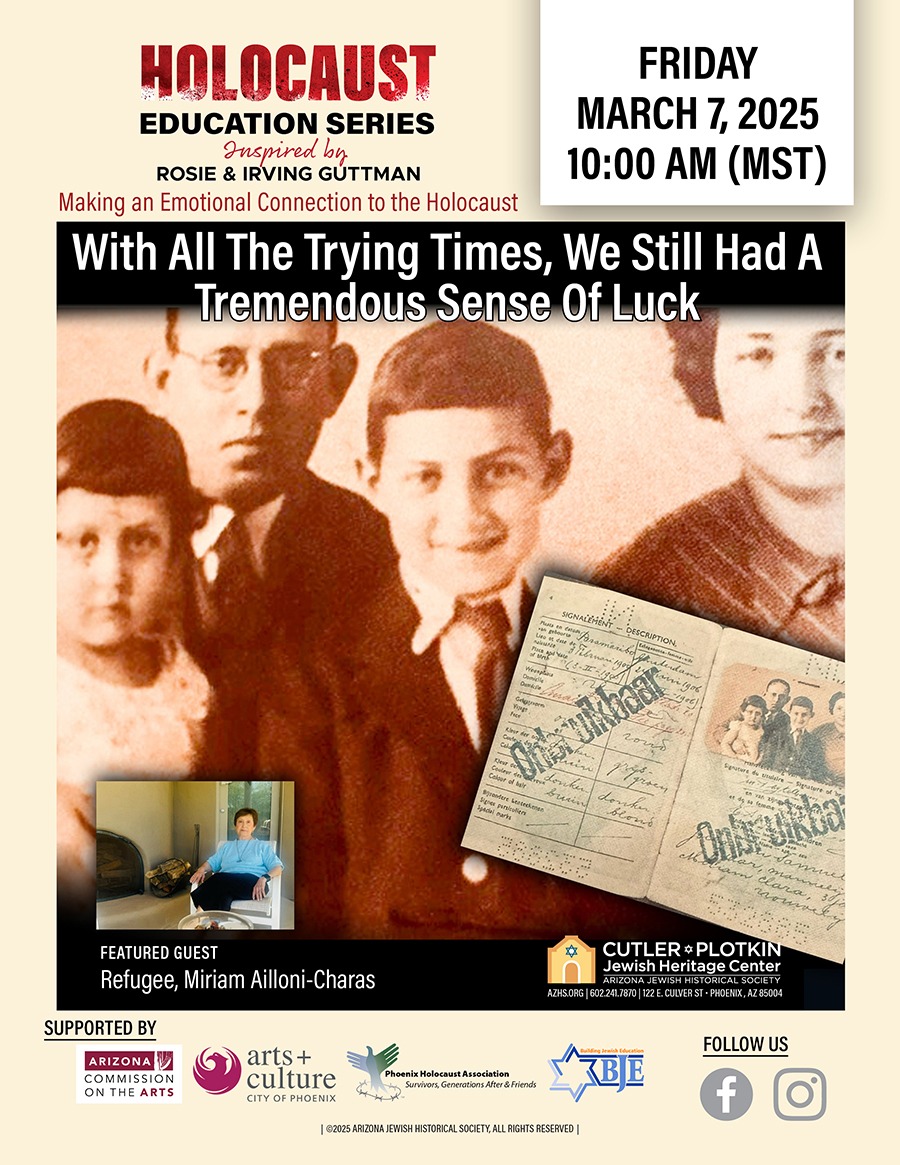 With All the Trying Times, We Nevertheless Had a Tremendous Sense of Luck