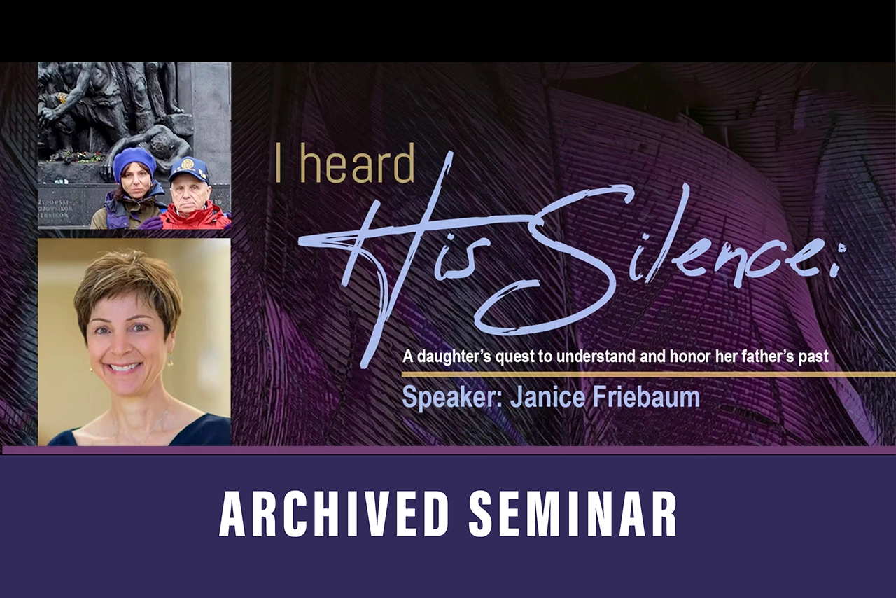 I Heard His Silence - Janice Friebaum
